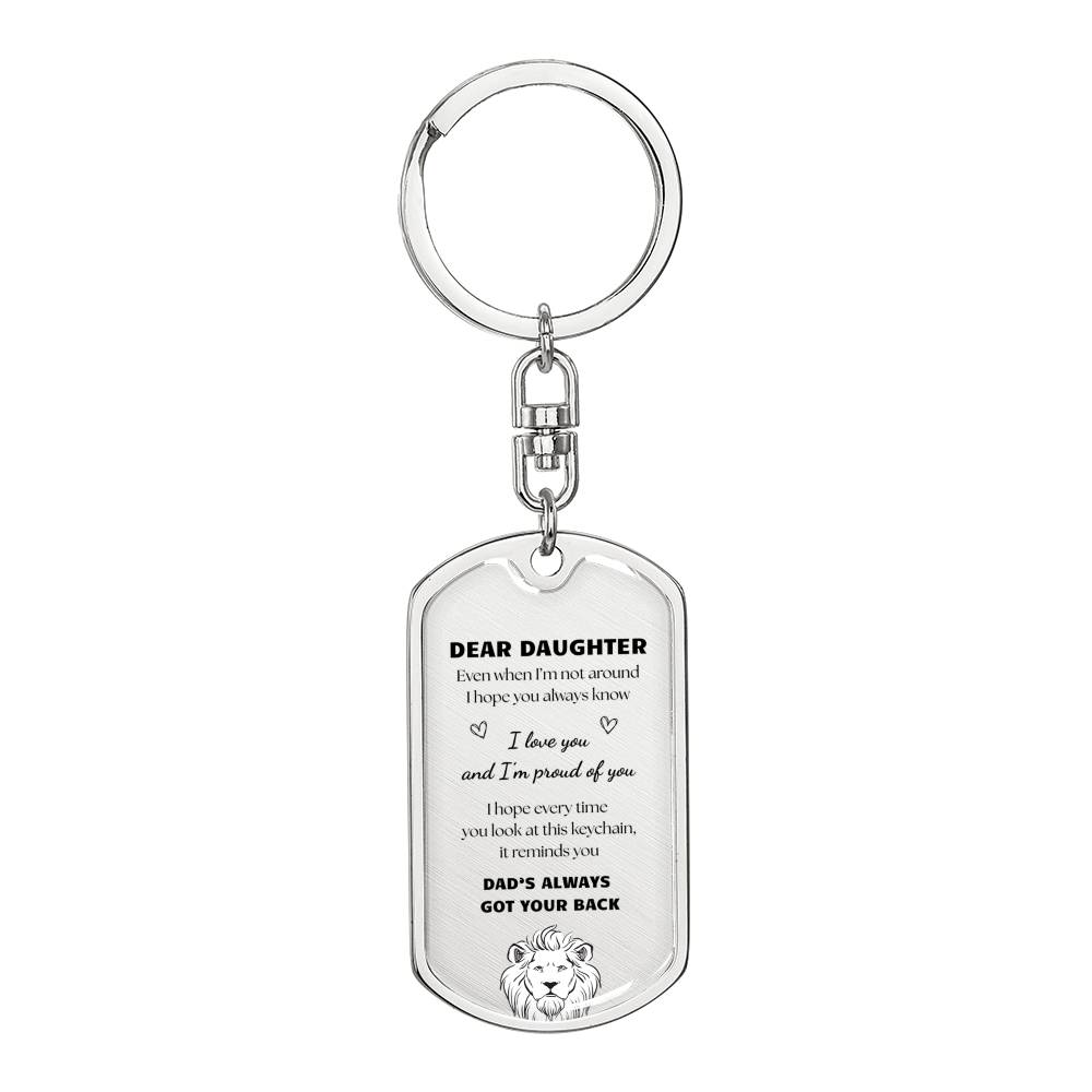 From Dad - Keychain