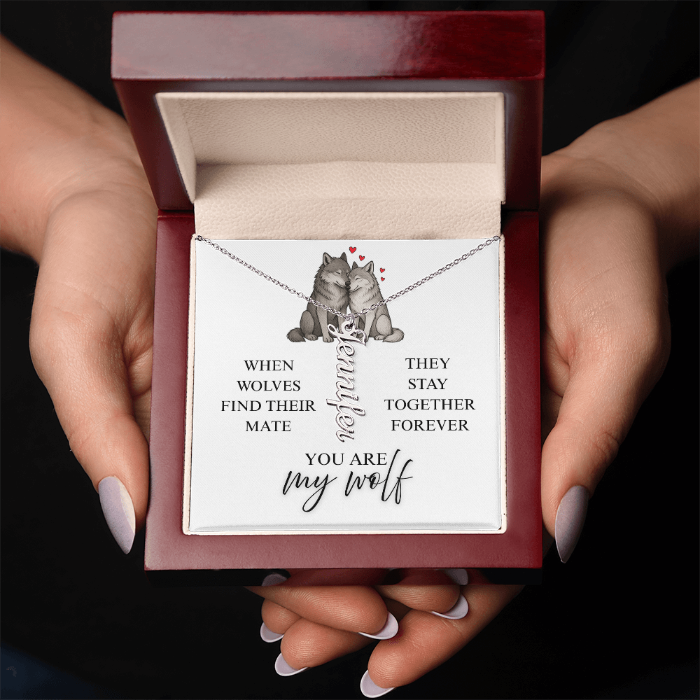 My Wolf - Personalized Name Necklace