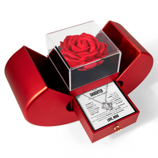 My Daughter - Heart Rose Box (From Mom)