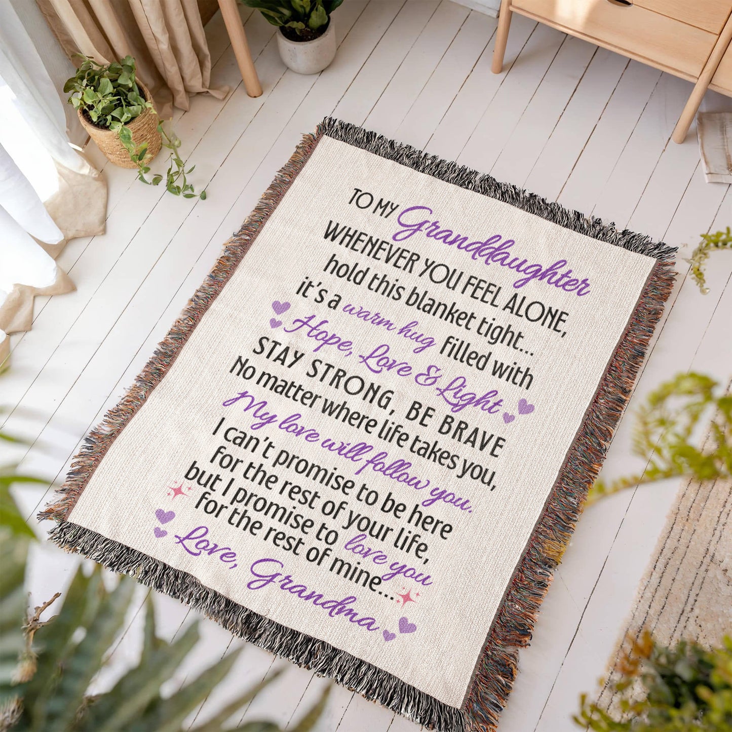 To My Granddaughter - My love will follow you