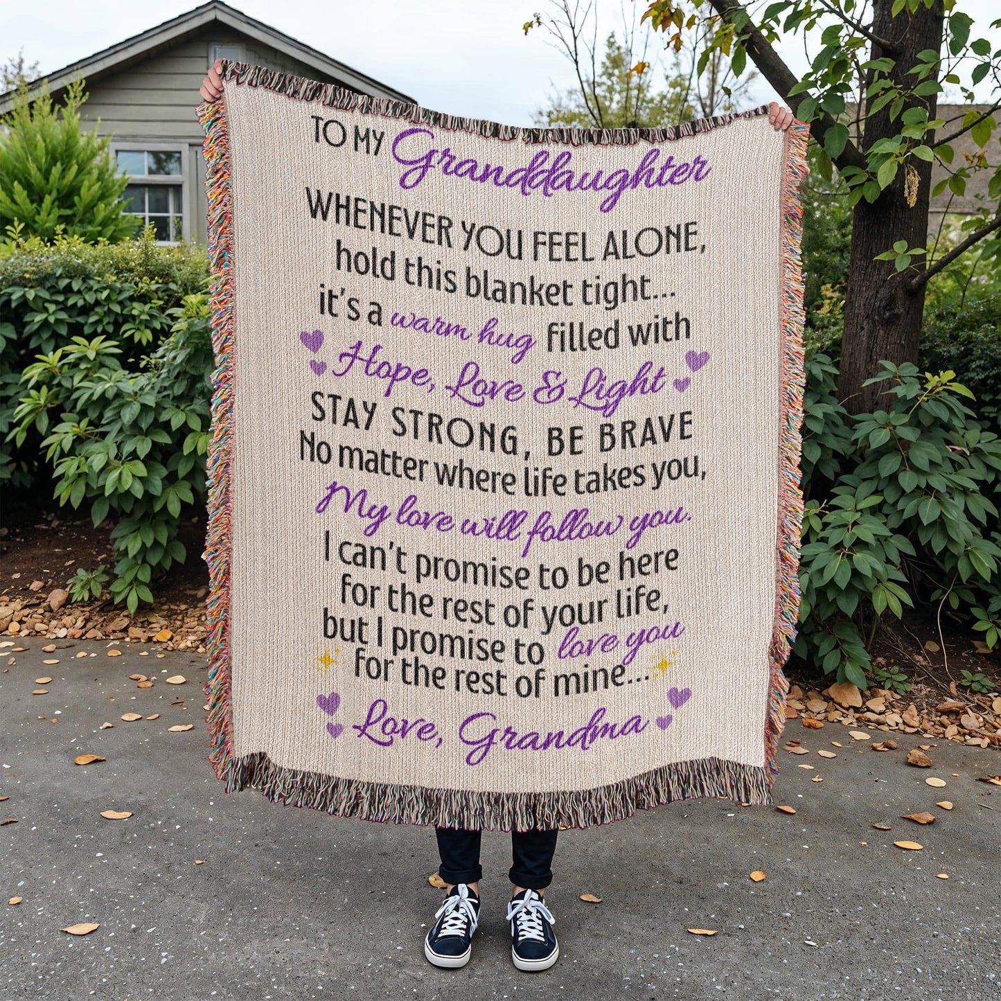 To My Granddaughter - My love will follow you