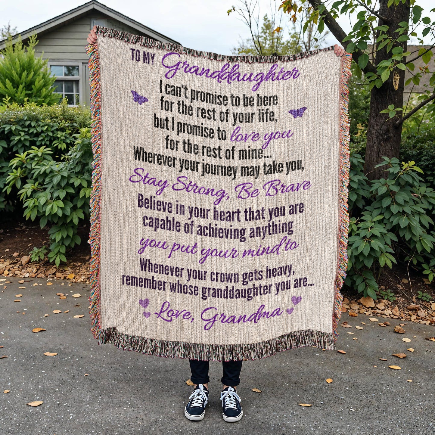 To My Granddaughter - Believe in your heart