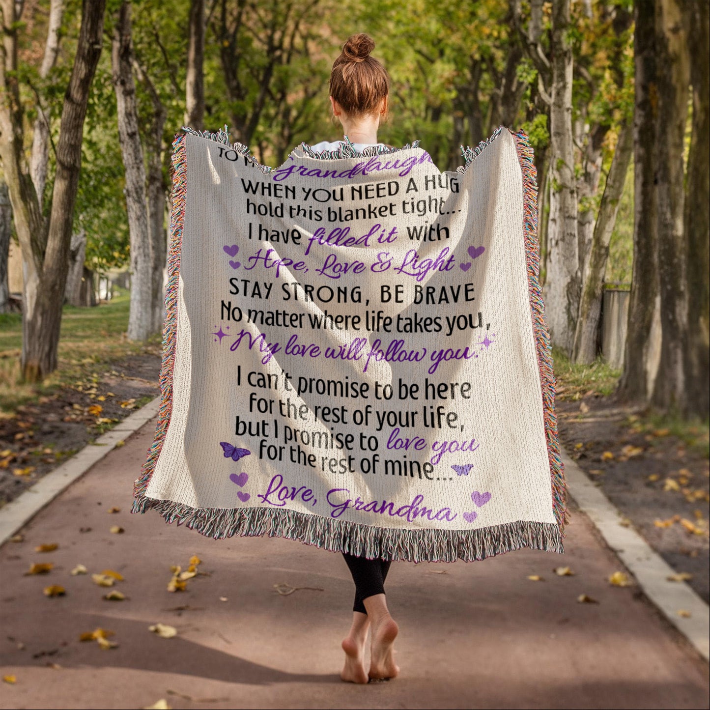 To My Granddaughter - When you need a hug