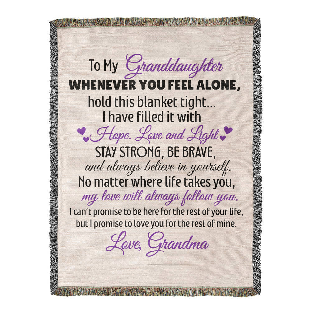 Granddaughter - Whenever you feel alone