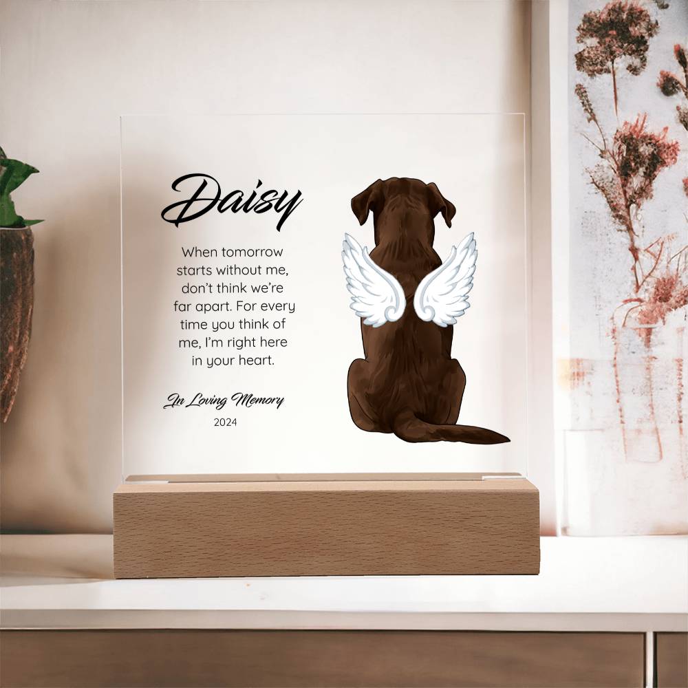 Labrador - Memorial Acrylic