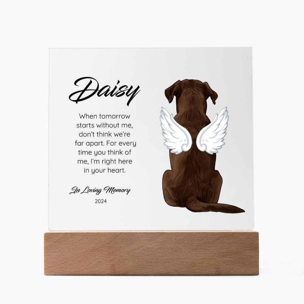 Labrador - Memorial Acrylic