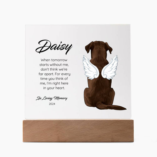 Labrador - Memorial Acrylic