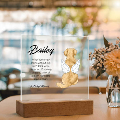 Golden Retriever - Memorial Acrylic