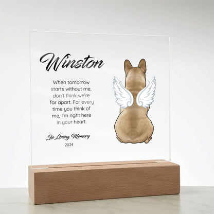 Frenchie - Memorial Acrylic
