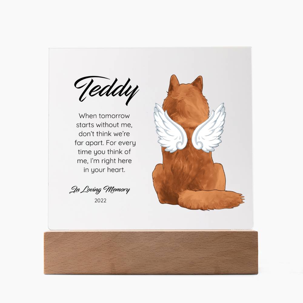 Chow Chow - Memorial Acrylic