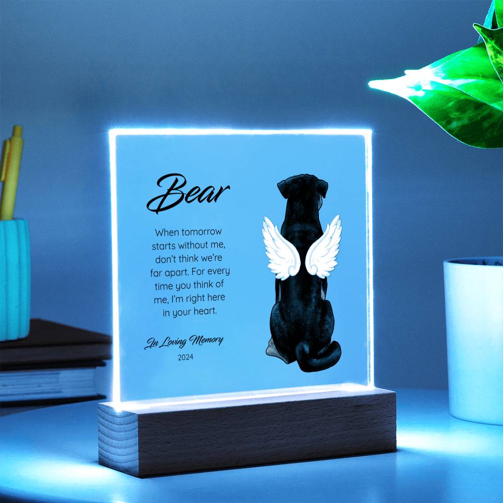 Rottweiler - Memorial Acrylic