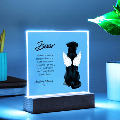 Rottweiler - Memorial Acrylic