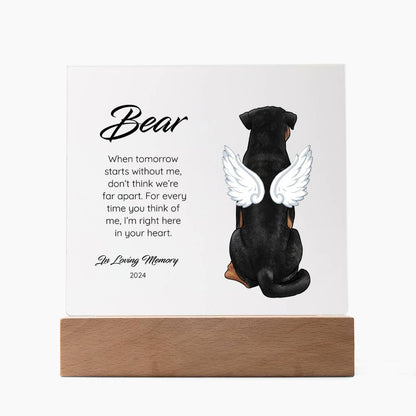 Rottweiler - Memorial Acrylic