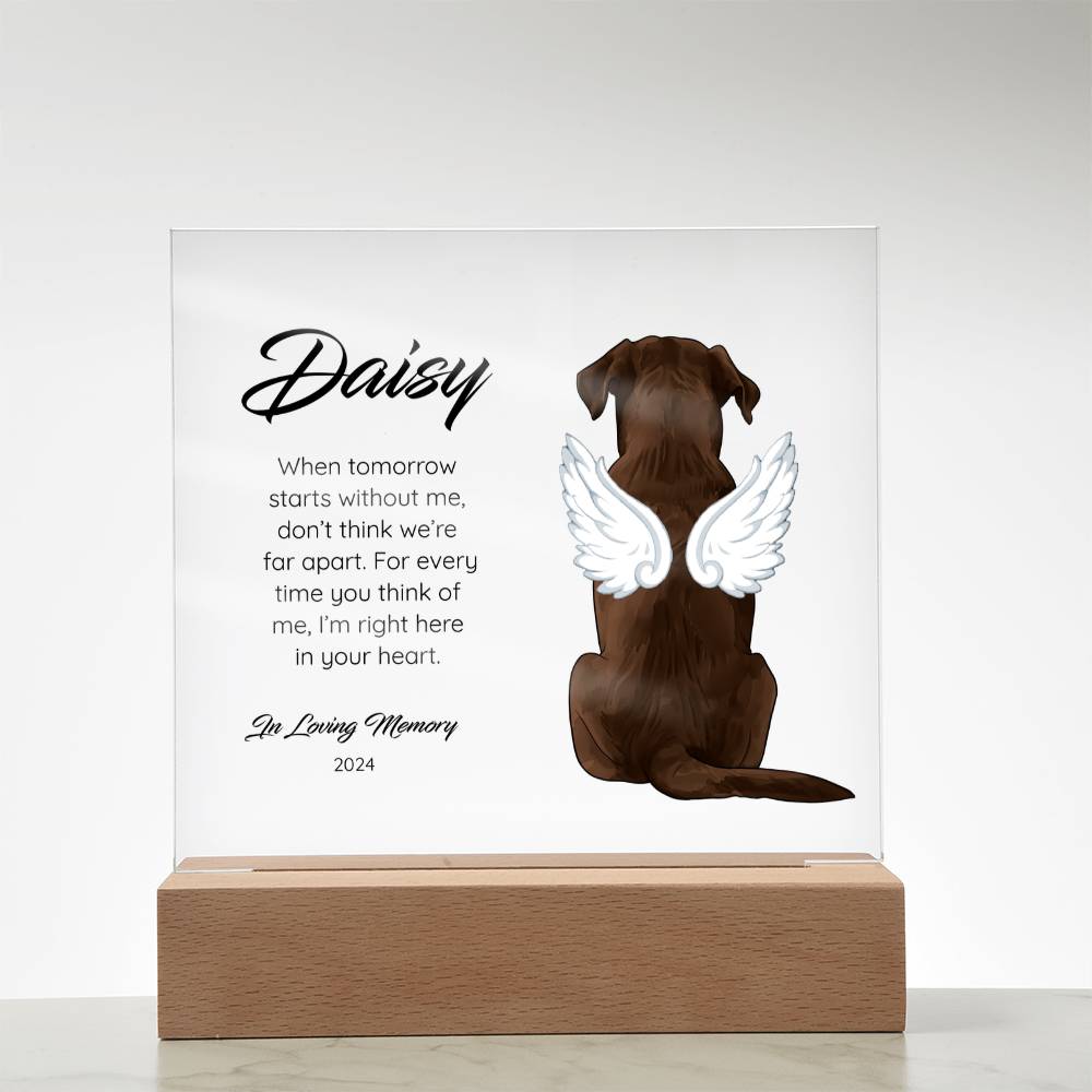 Labrador - Memorial Acrylic