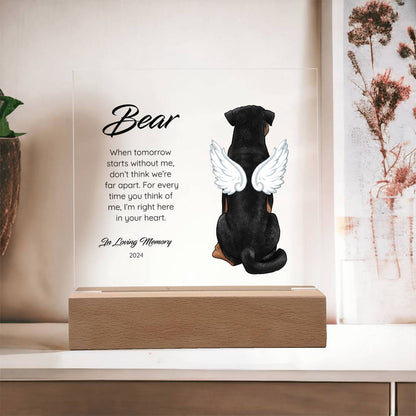 Rottweiler - Memorial Acrylic