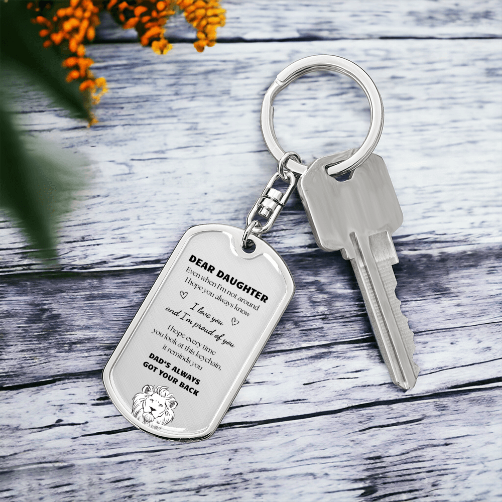 From Dad - Keychain