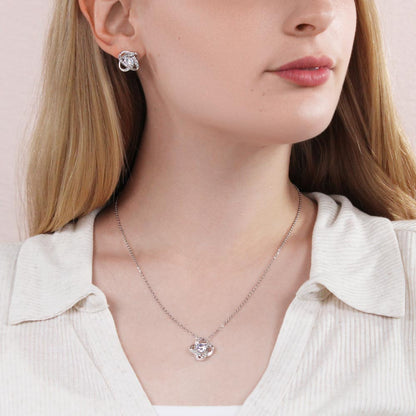 Your Birthday Script (Necklace + Free Earrings + Gift Box)