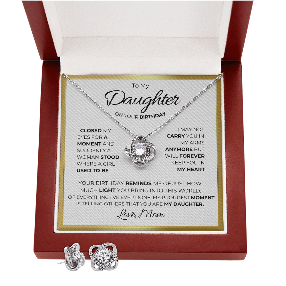 Your Birthday Script (Necklace + Free Earrings + Gift Box)