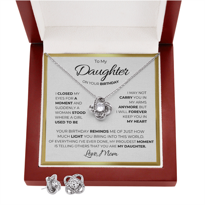 Your Birthday Script (Necklace + Free Earrings + Gift Box)