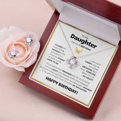 Birthday Butterfly (Necklace + Free Earrings + Gift Box)