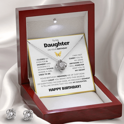 Birthday Butterfly (Necklace + Free Earrings + Gift Box)