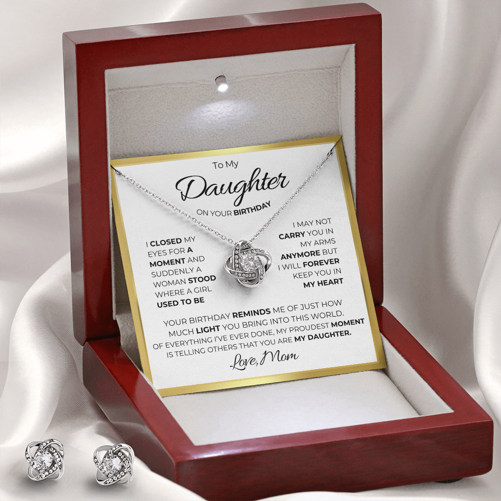 Your Birthday Script (Necklace + Free Earrings + Gift Box)