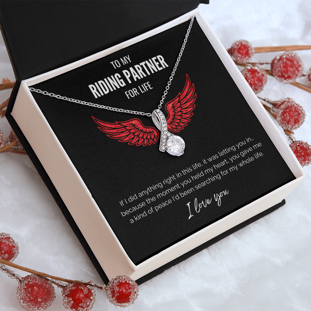 My Riding Partner - Gave me peace