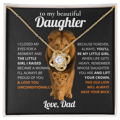 My Daughter - Lift your crown (lion)