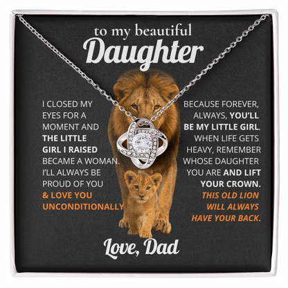 My Daughter - Lift your crown (lion)