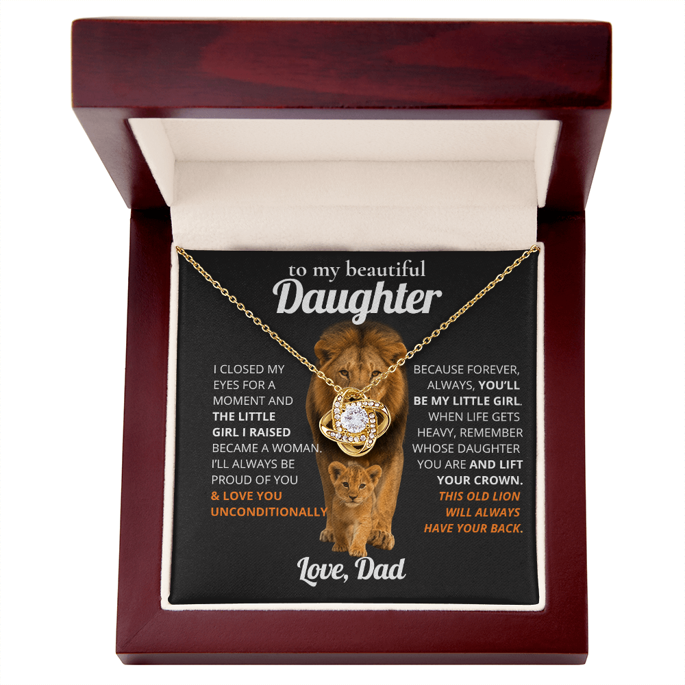 My Daughter - Lift your crown (lion)