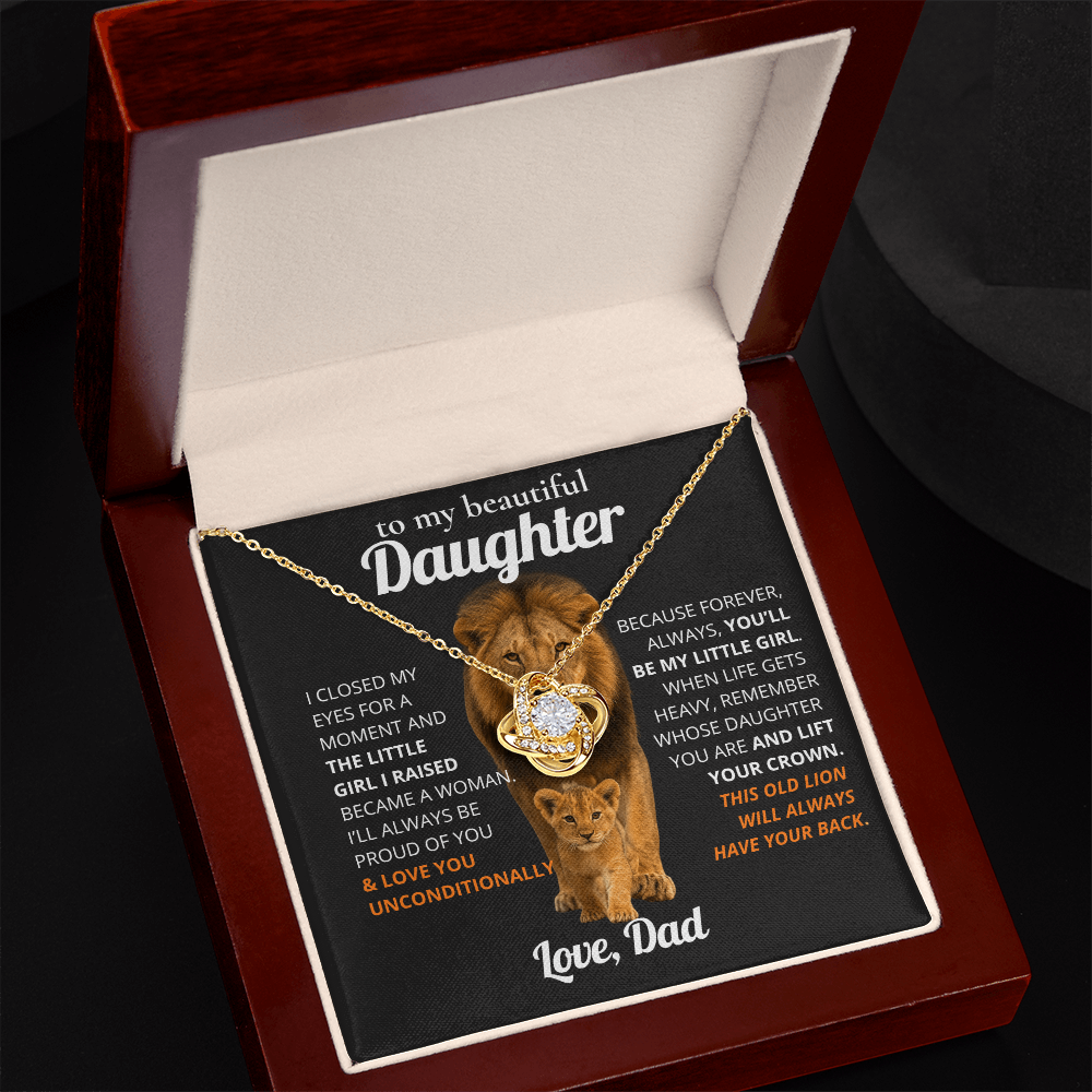 My Daughter - Lift your crown (lion)