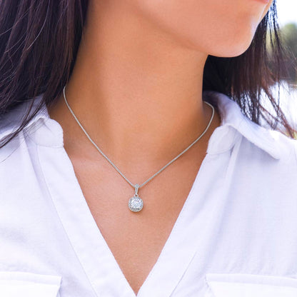 Necklace Only  - White Halo