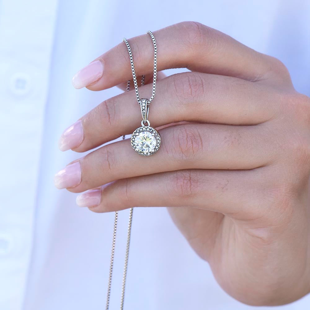 Necklace Only  - White Halo