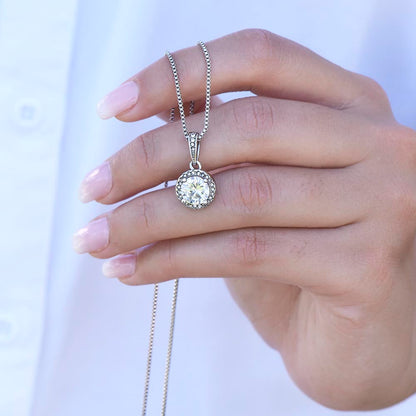 Necklace Only  - White Halo