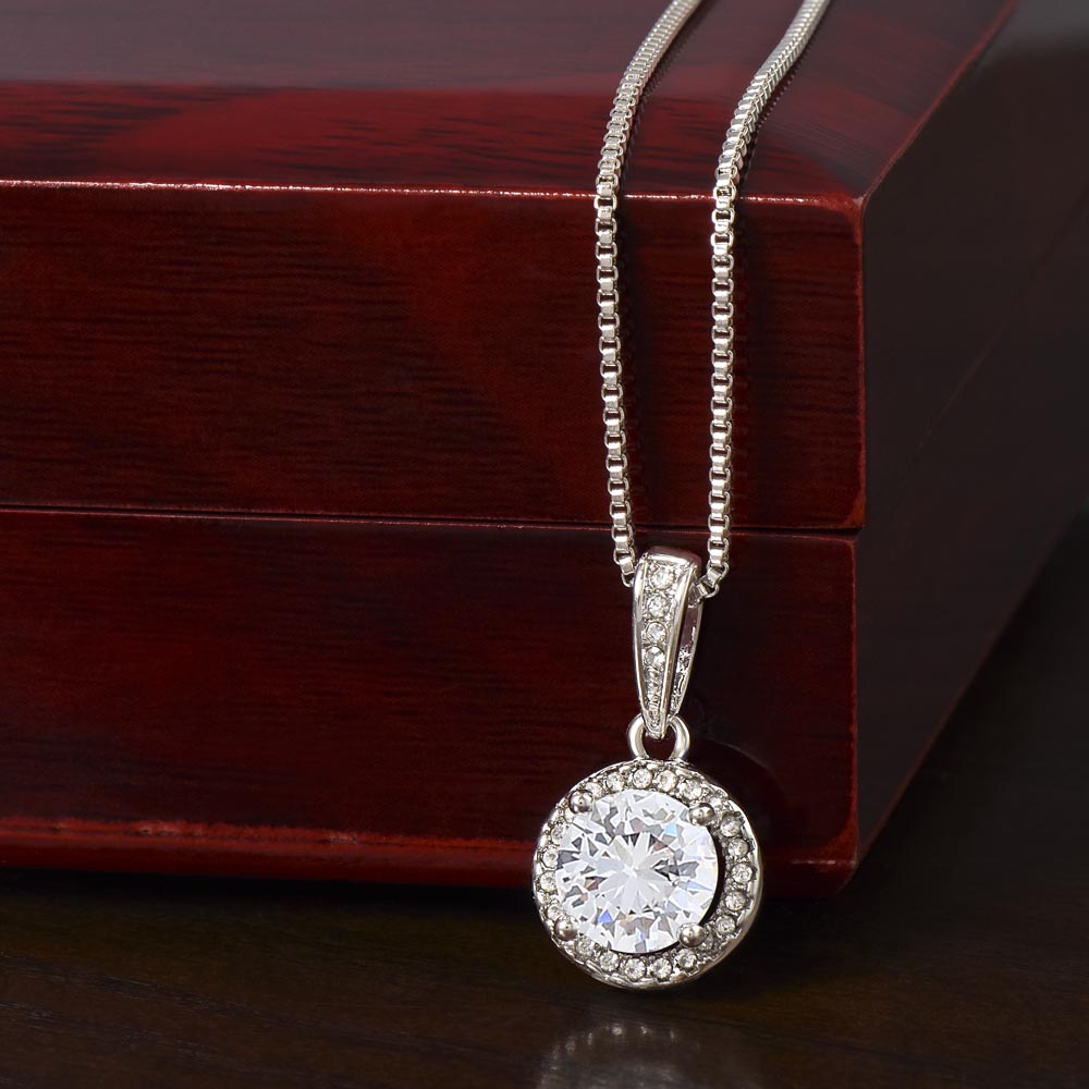 Necklace Only  - White Halo