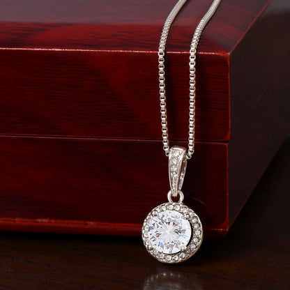 Necklace Only  - White Halo