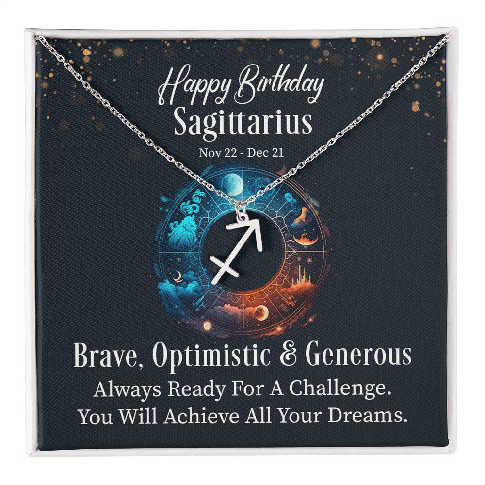 Happy Birthday - Sagittarius Zodiac Sign