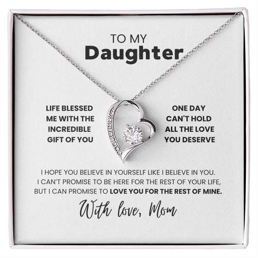 To my Daughter - Life blessed me