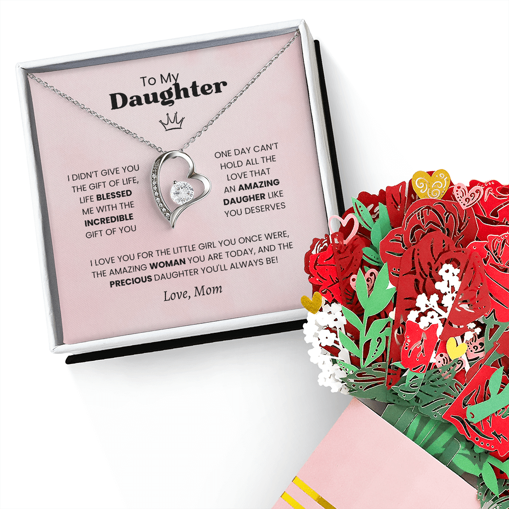 Daughter - Life blessed me (Bundle Flowers)