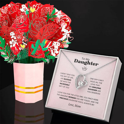 Daughter - Life blessed me (Bundle Flowers)