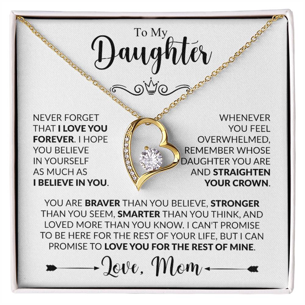 A mi hija - Endereza tu corona (Blanco)