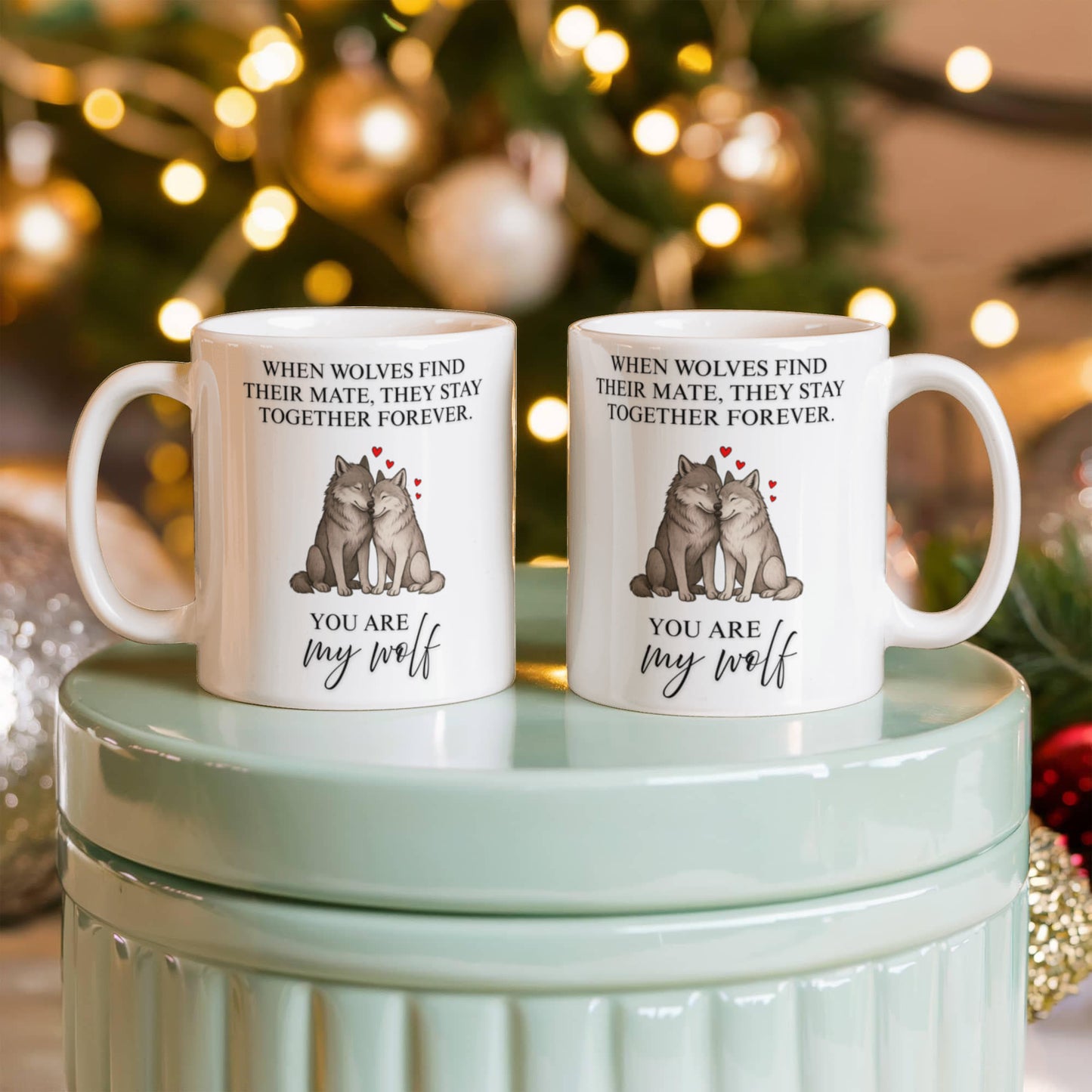 Forever - Wolves Mug