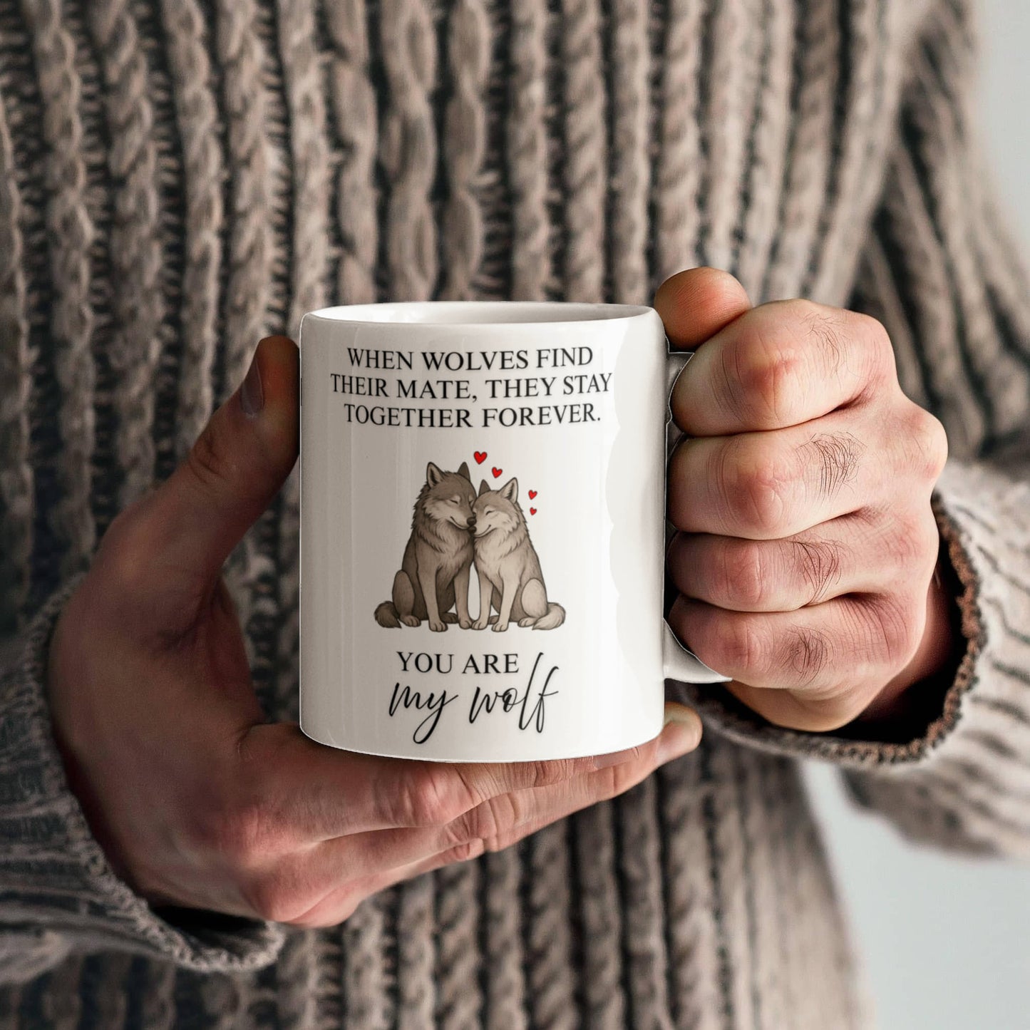 Forever - Wolves Mug
