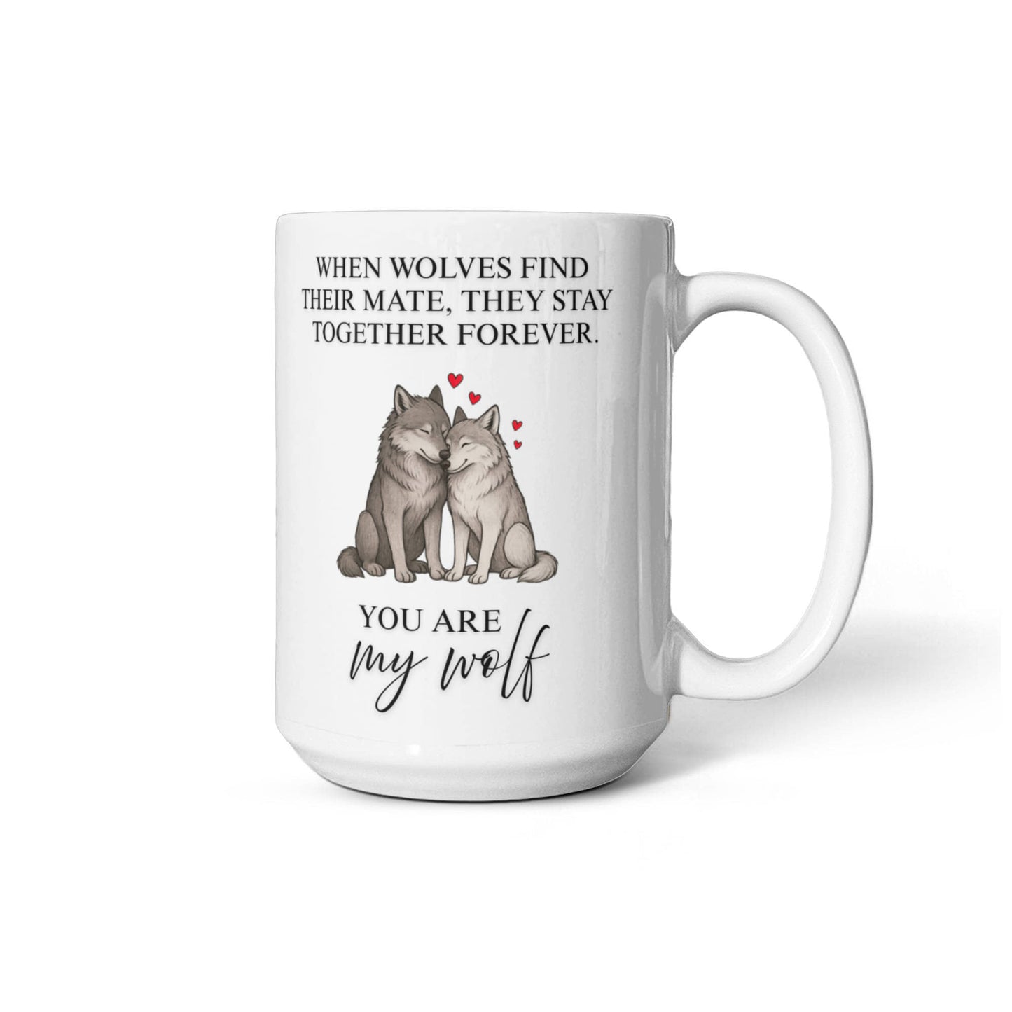 Forever - Wolves Mug