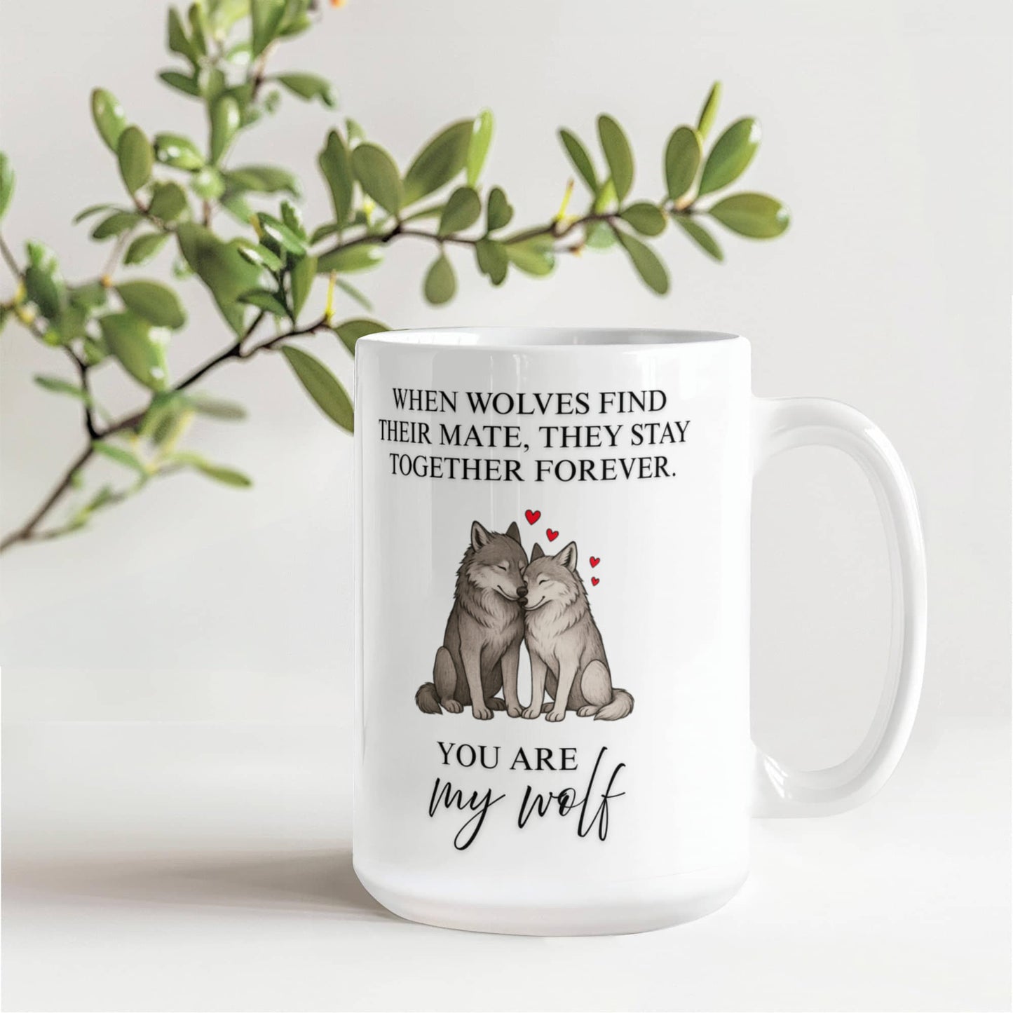 Forever - Wolves Mug