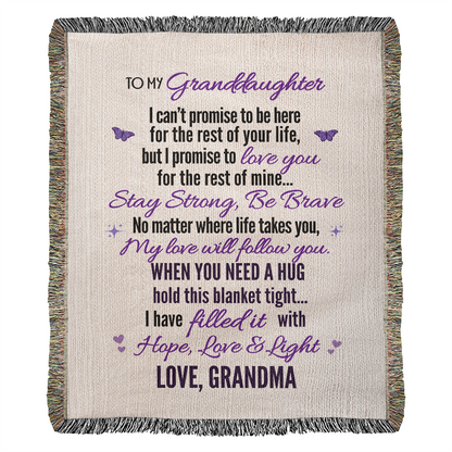 To My Granddaughter - Stay Strong
