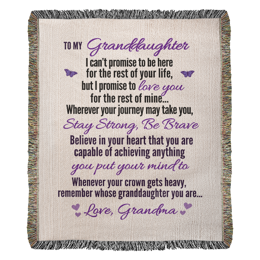 To My Granddaughter - Believe in your heart