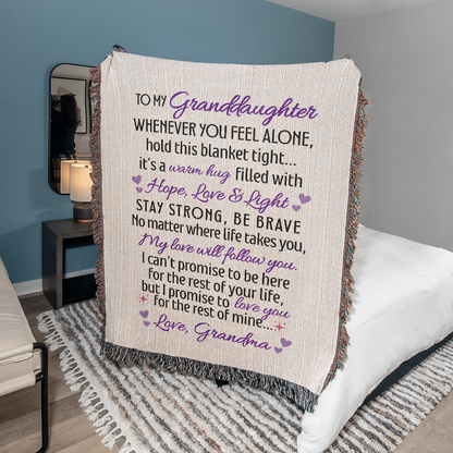 To My Granddaughter - My love will follow you