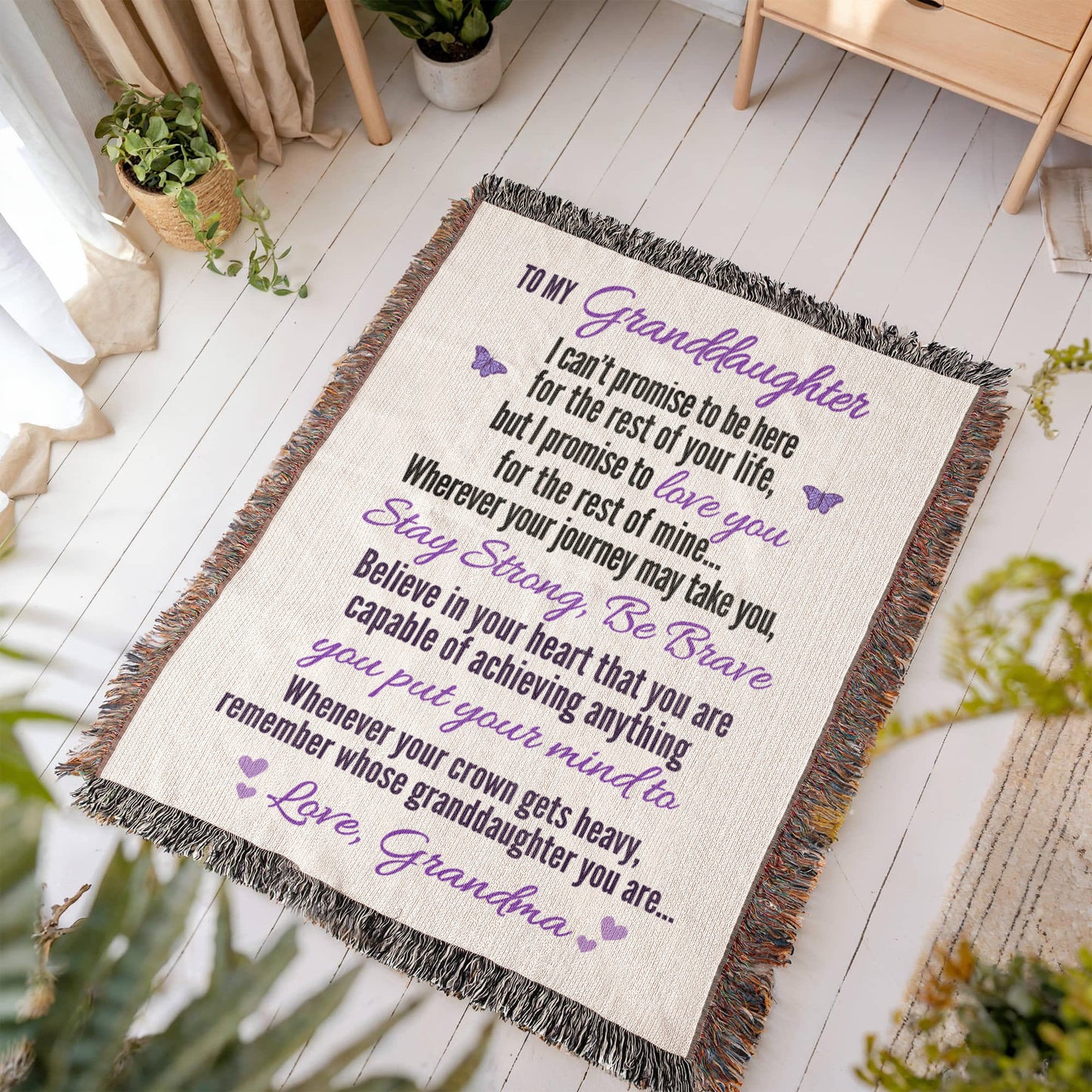 To My Granddaughter - Believe in your heart