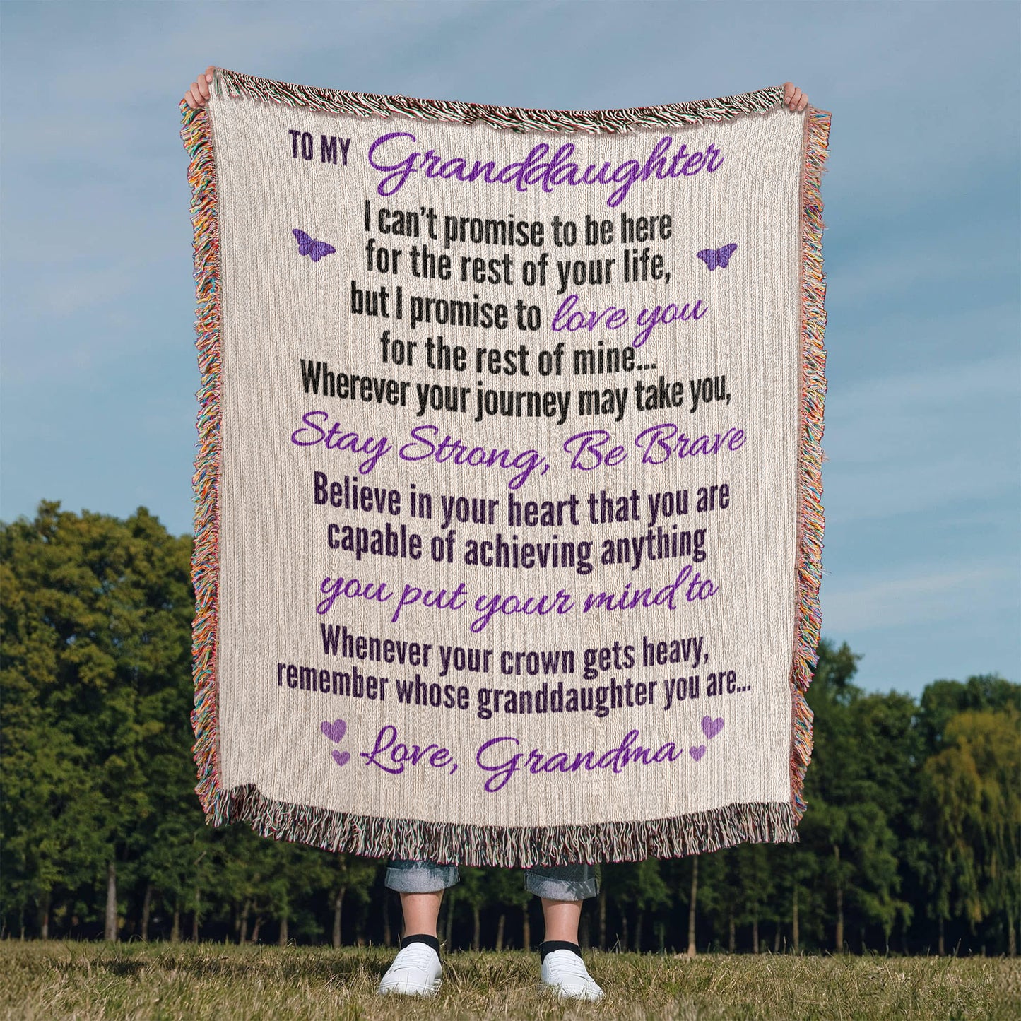 To My Granddaughter - Believe in your heart
